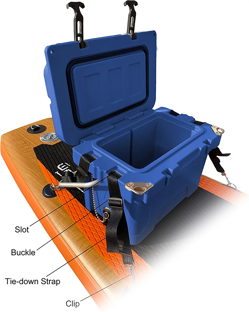 Waimea Bay 20qt Strap Down Cooler Blue