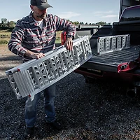 Yutrax 90 in Folding Arched Ramps