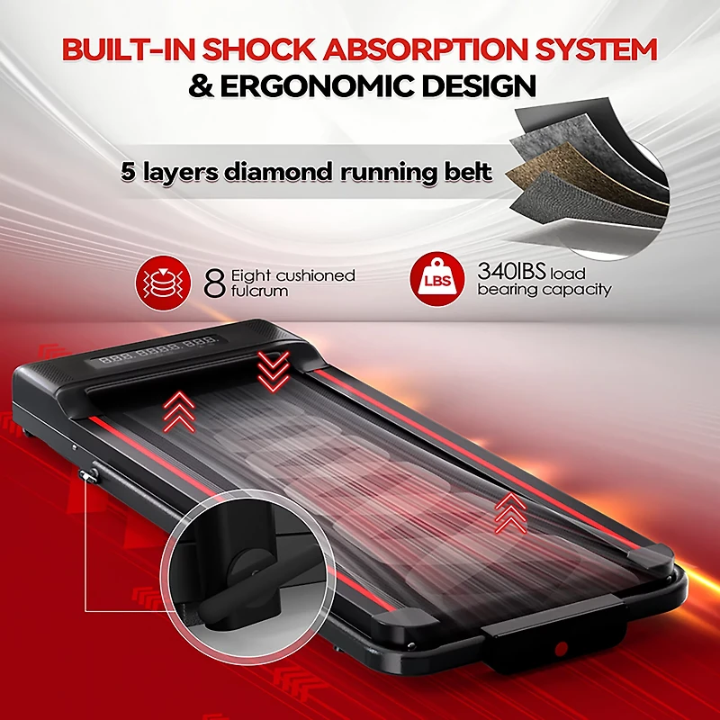 Sperax Walking Pad 3-in-1 Folding Treadmill