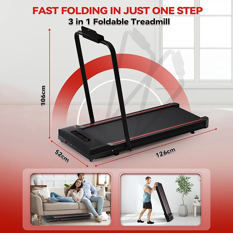Sperax Walking Pad 3-in-1 Folding Treadmill