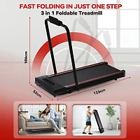 Sperax Walking Pad 3-in-1 Folding Treadmill