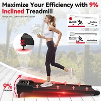 Sperax YS1 Walking Pad Treadmill with Auto Incline