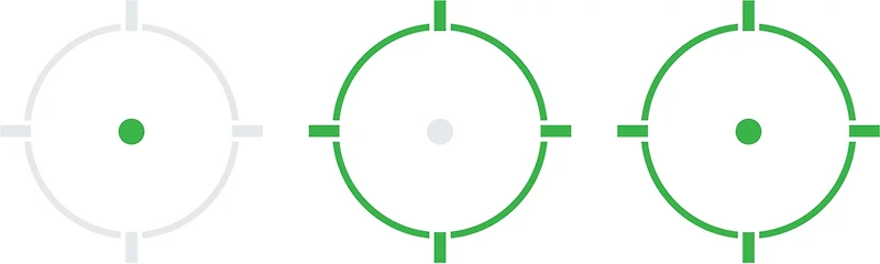 Holosun He507C-Gr-X2 Elite Green Multi Reticle System Reflex Sight