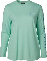 Magellan Outdoors Women's Grotto Falls Plus Long Sleeve T-shirt