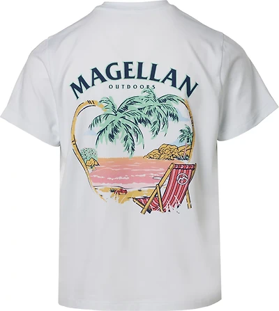 Magellan Outdoors Girls' Catch & Release Short Sleeve Crew T-shirt