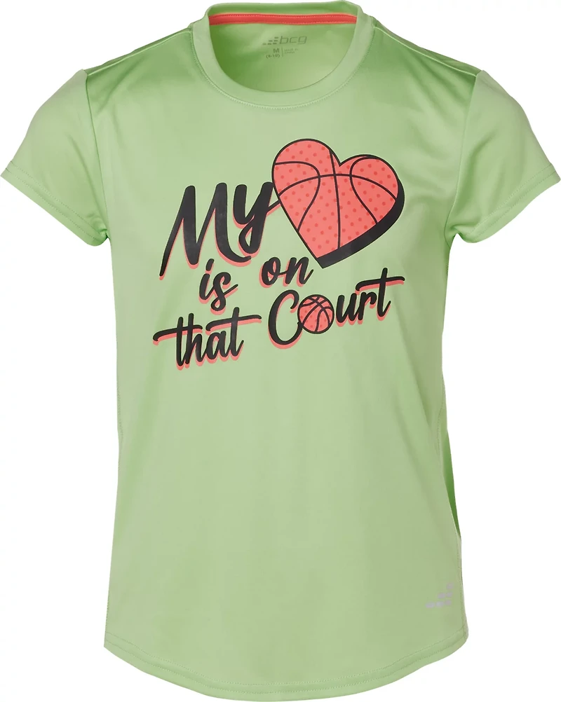 BCG Girls' Training Turbo BB Court T-shirt