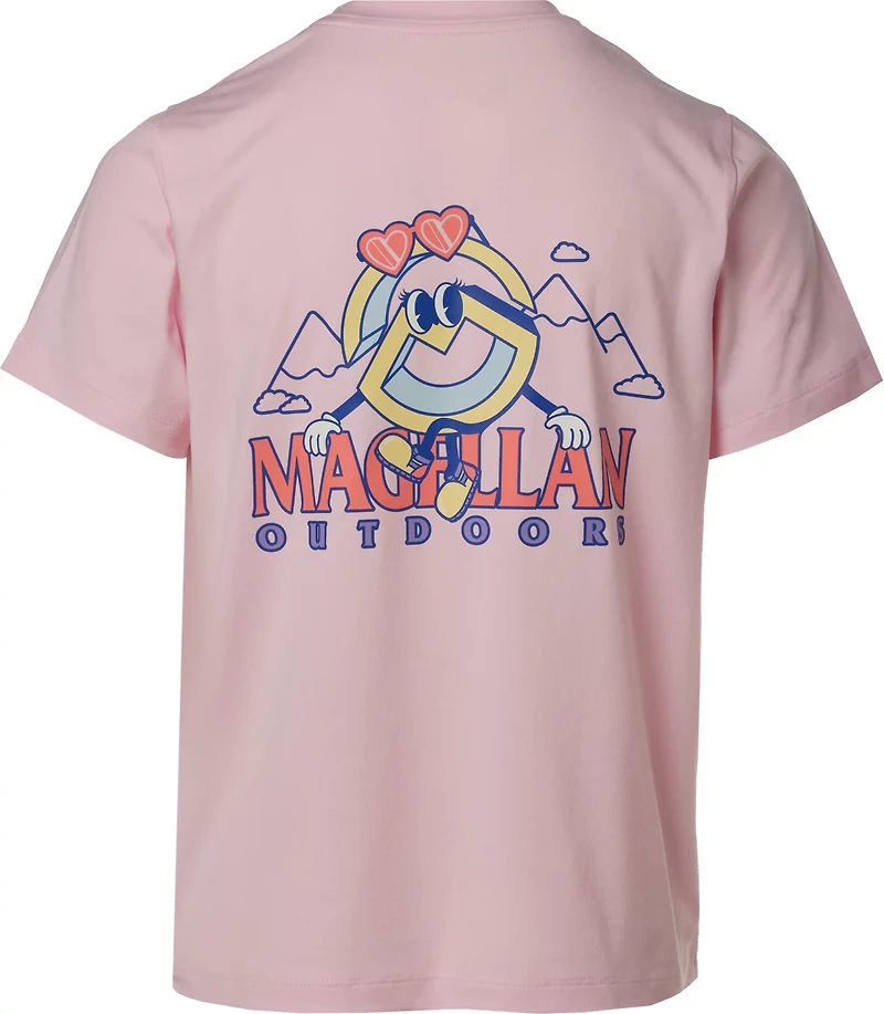 Magellan Outdoors Girls' Catch & Release Mountain Graphic T-shirt