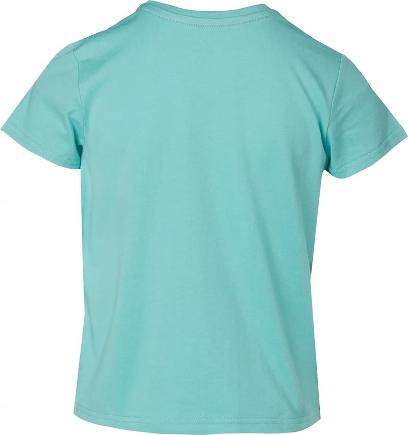 BCG Girls' Lifestyle Cotton Good Vibes Graphic T-shirt