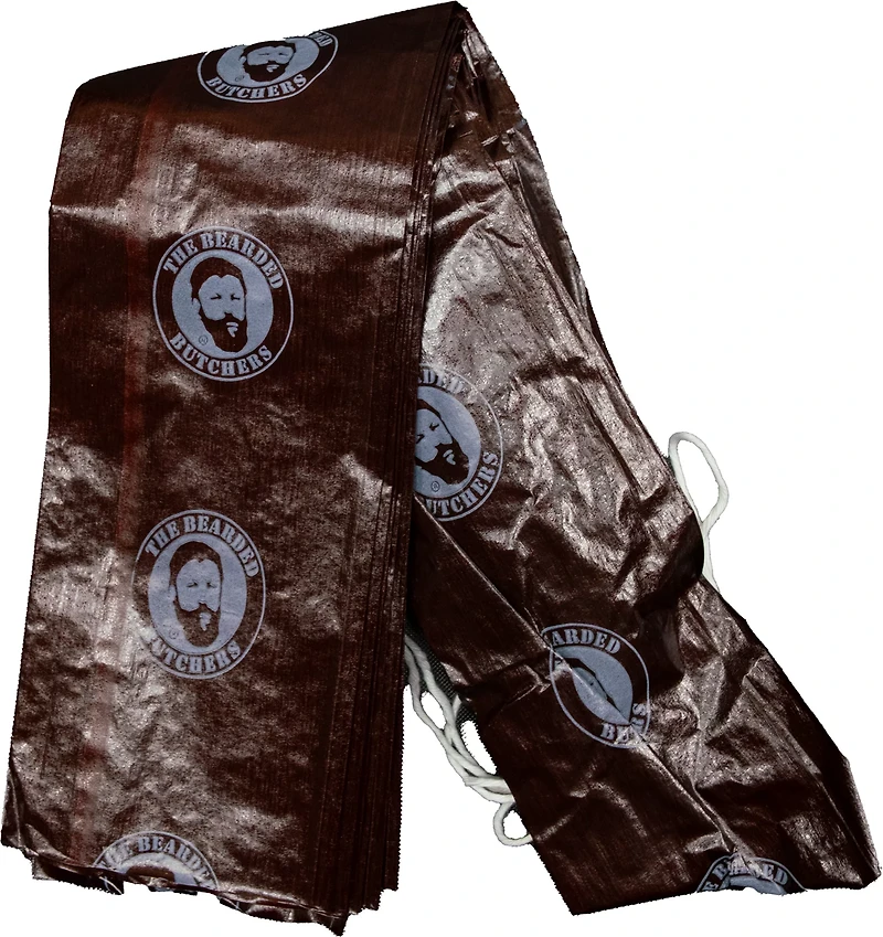 The Bearded Butchers 2.5 in Mahogany Summer Sausage Casings 10-Pack