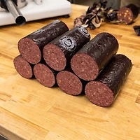 The Bearded Butchers 2.5 in Mahogany Summer Sausage Casings 10-Pack