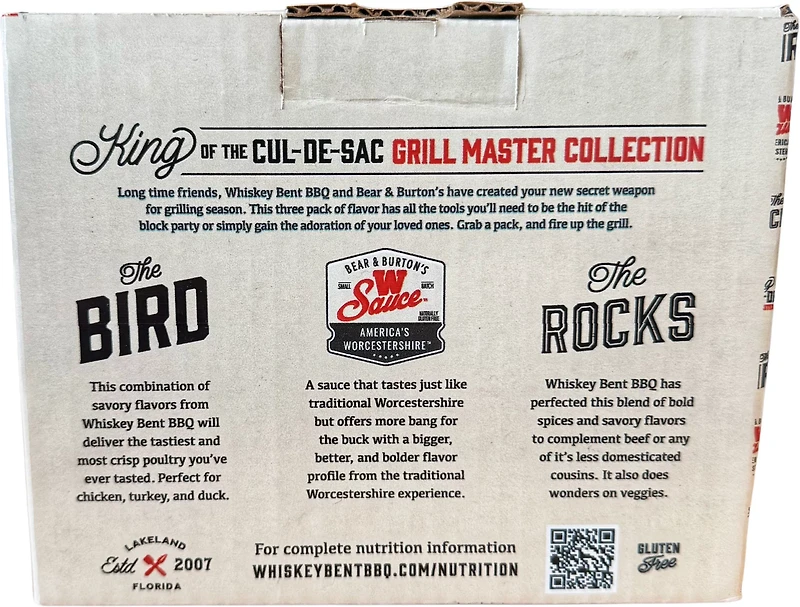Whiskey Bent BBQ Collection 3-Pack