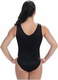 GK Elite Girl's V-neck Tank Leotard