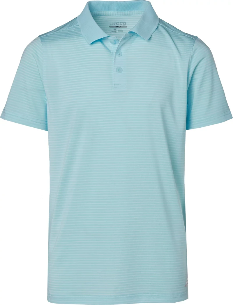 BCG Boys' Golf Stripe Polo Shirt