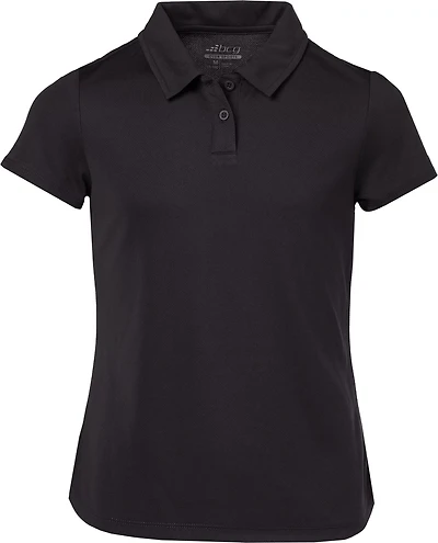 BCG Girls' Tennis Play Short Sleeve Polo Shirt
