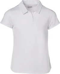 BCG Girls' Tennis Play Short Sleeve Polo Shirt