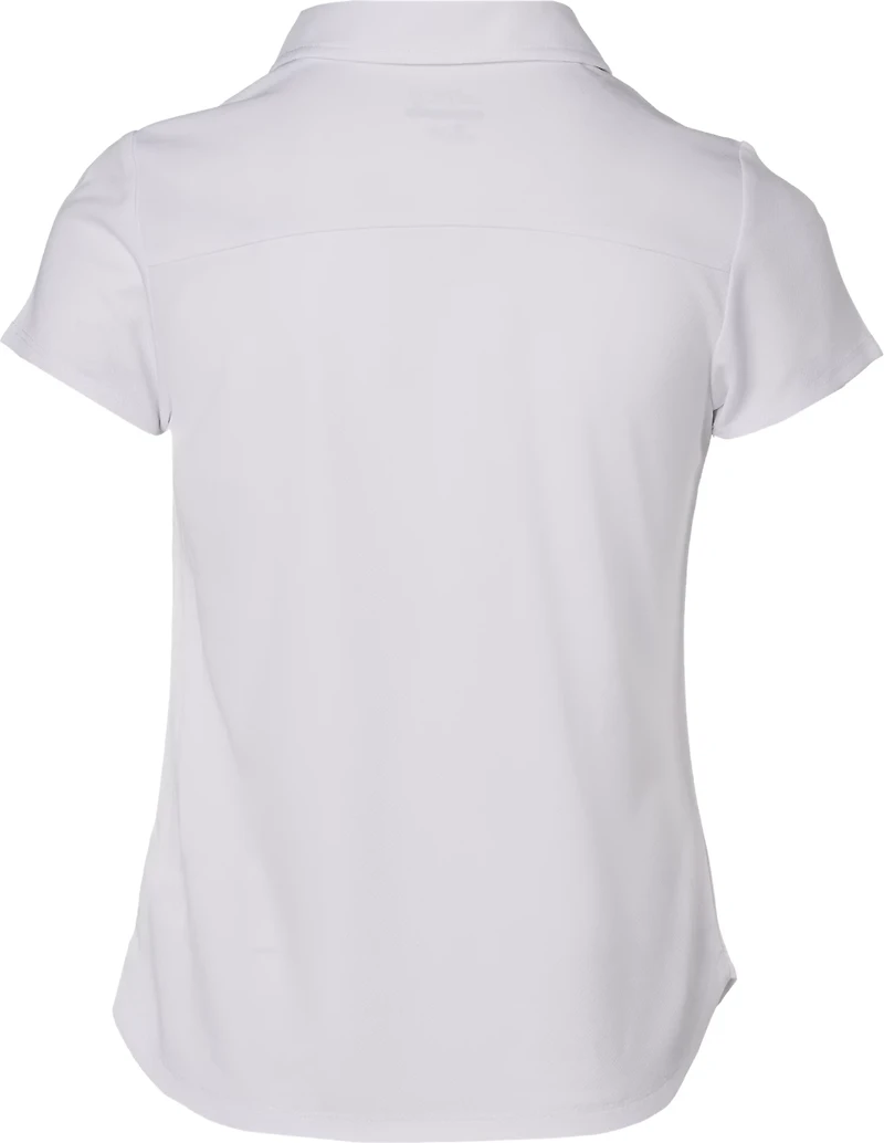 BCG Girls' Tennis Play Short Sleeve Polo Shirt