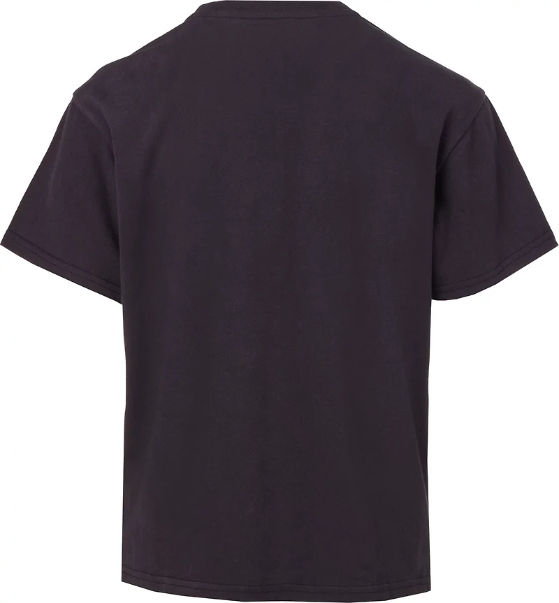 BCG Girls' Lifestyle Cotton Boxy Floral Graphic T-shirt