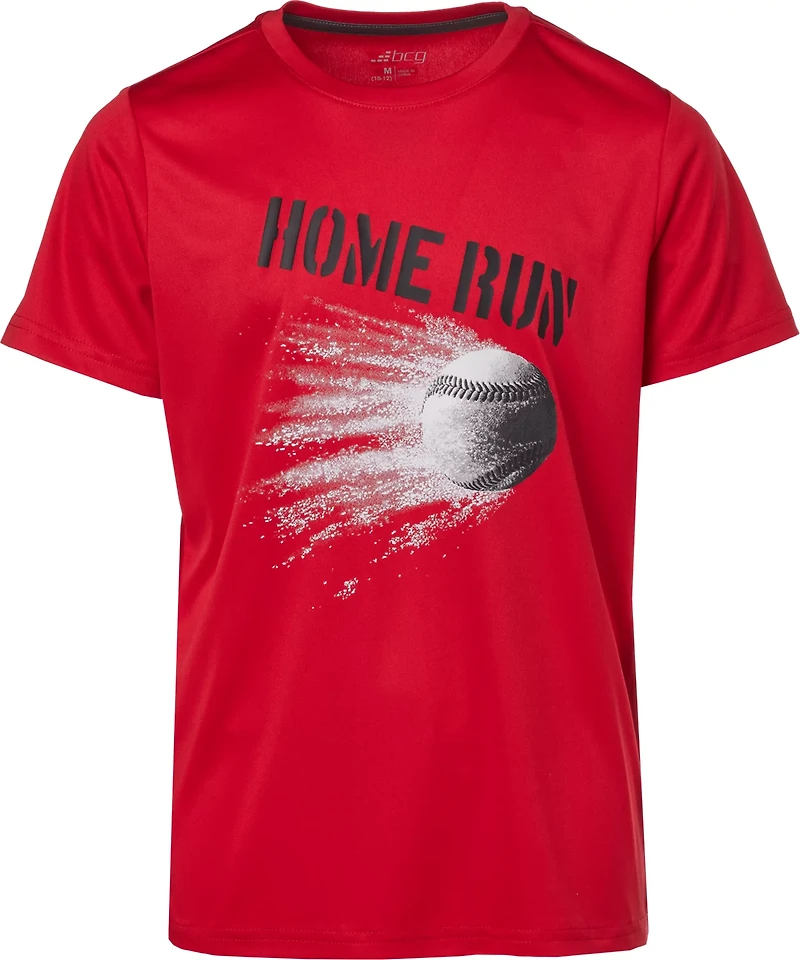 BCG Boys' Turbo Graphic Home Run T-shirt
