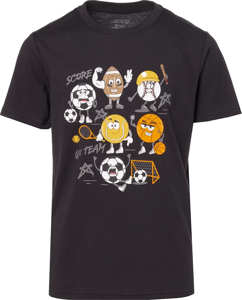 BCG Boys' Sport Character Cotton Graphic T-shirt