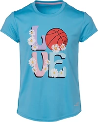 BCG Girls' Training Turbo Love Basketball Graphic T-shirt