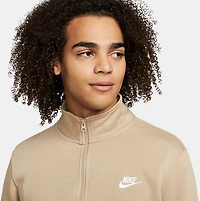 Nike Men's Sportswear Club Brushed-Back 1/2 Zip Pullover