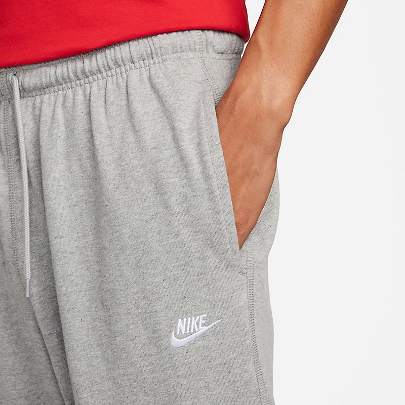 Nike Men's Sportswear Club Knit Open-Hem Pants