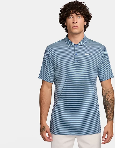Nike Men's Dri-FIT Core Stripe Golf Polo Shirt