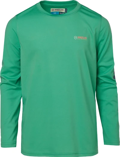 Magellan Outdoors Boys' Casting Crew Print Logo Fishing T-shirt