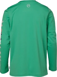 Magellan Outdoors Boys' Casting Crew Print Logo Fishing T-shirt