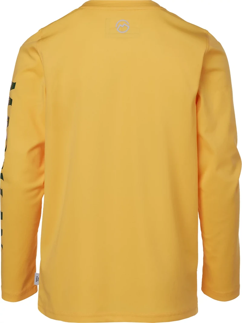 Magellan Outdoors Boys' Casting Crew Print Logo Fishing T-shirt