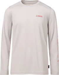 Magellan Outdoors Boys' Casting Crew Print Logo Fishing T-shirt