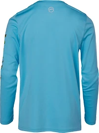 Magellan Outdoors Boys' Casting Crew Print Logo Fishing T-shirt