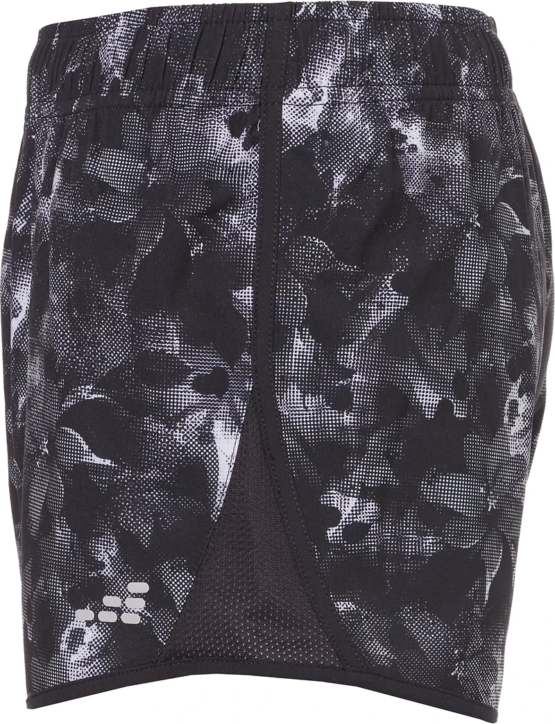 BCG Girls' Run Race Printed Shorts 3.5