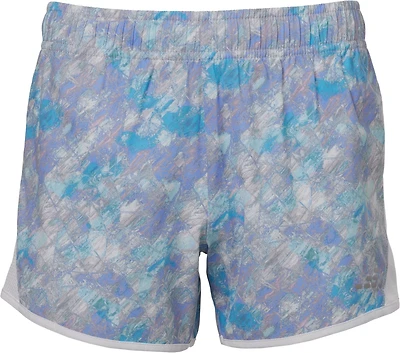 BCG Girls' Run Race Printed Shorts 3.5