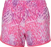 BCG Girls' Run Race Printed Shorts 3.5