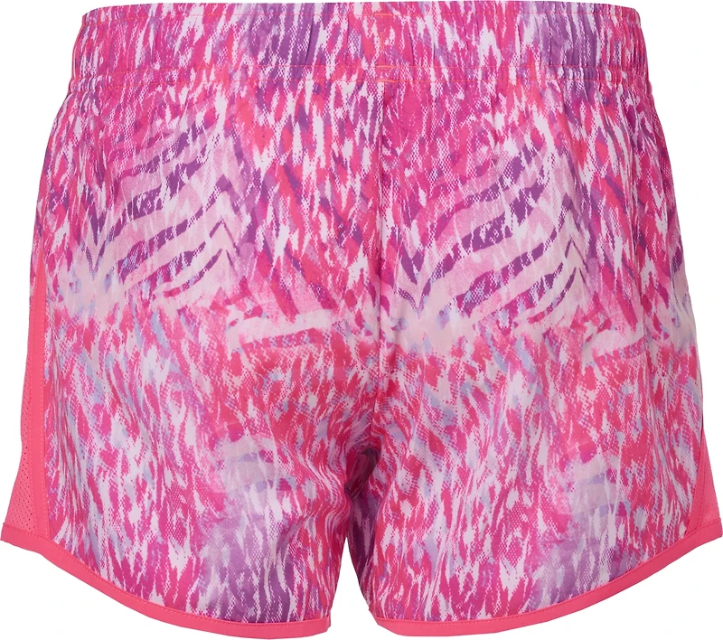 BCG Girls' Run Race Printed Shorts 3.5