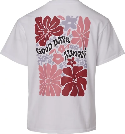 BCG Girls' Lifestyle Cotton Boxy Good Graphic T-shirt