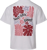 BCG Girls' Lifestyle Cotton Boxy Good Graphic T-shirt