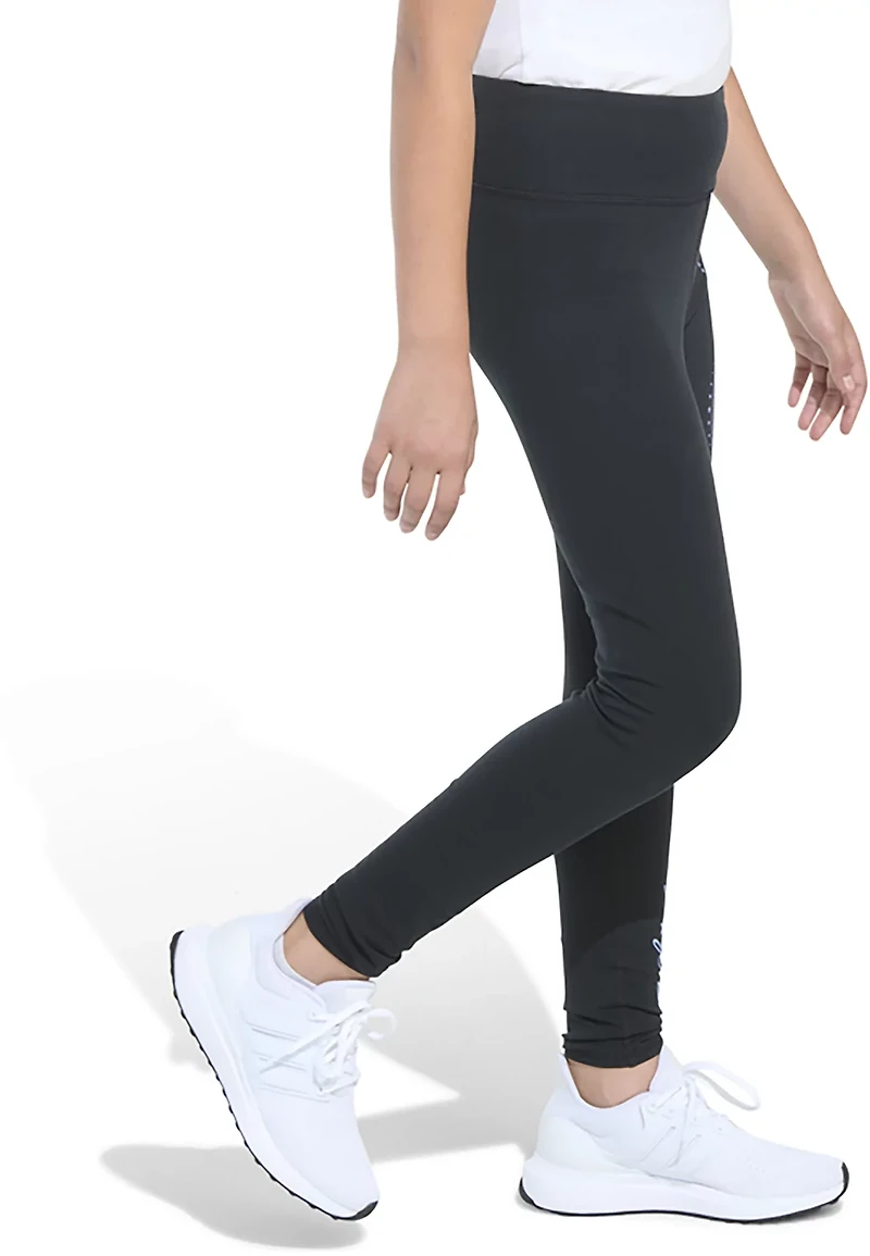 adidas Girls' Glam Graphic Legging