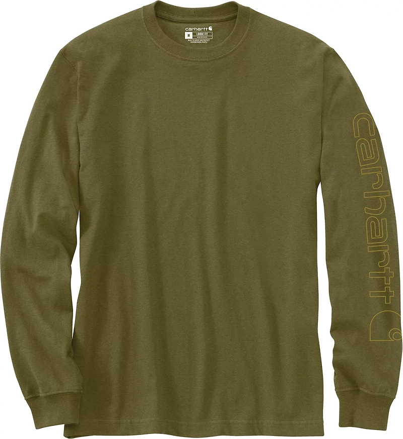 Carhartt Men's Long Sleeve Graphic Logo T-shirt