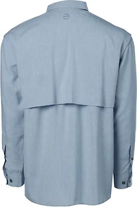 Magellan Outdoors Men's Aransas Pass Heather Long Sleeve Fishing Shirt