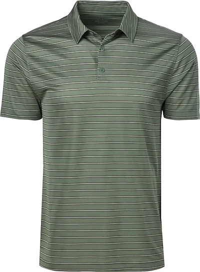 BCG Men's Golf 3-Strpe Polo Shirt