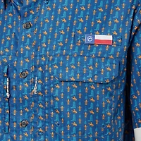 Magellan Outdoors Men's HLSR Rodeo Print Button Down Shirt