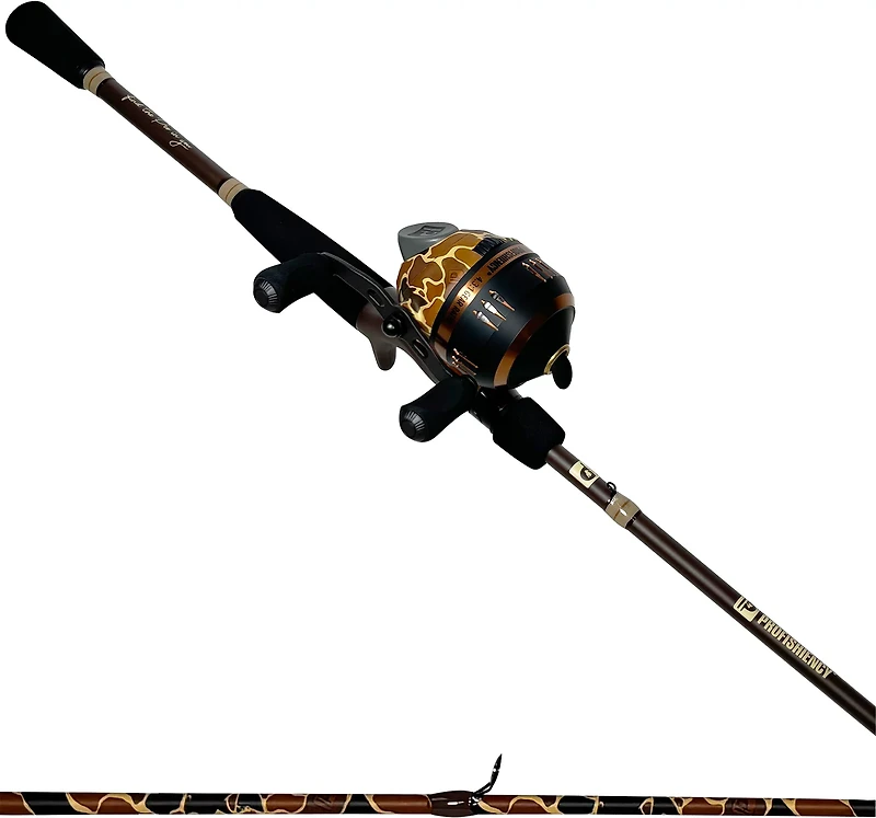 ProFISHiency Retro 6 ft M Freshwater Spincast Rod and Reel Combo