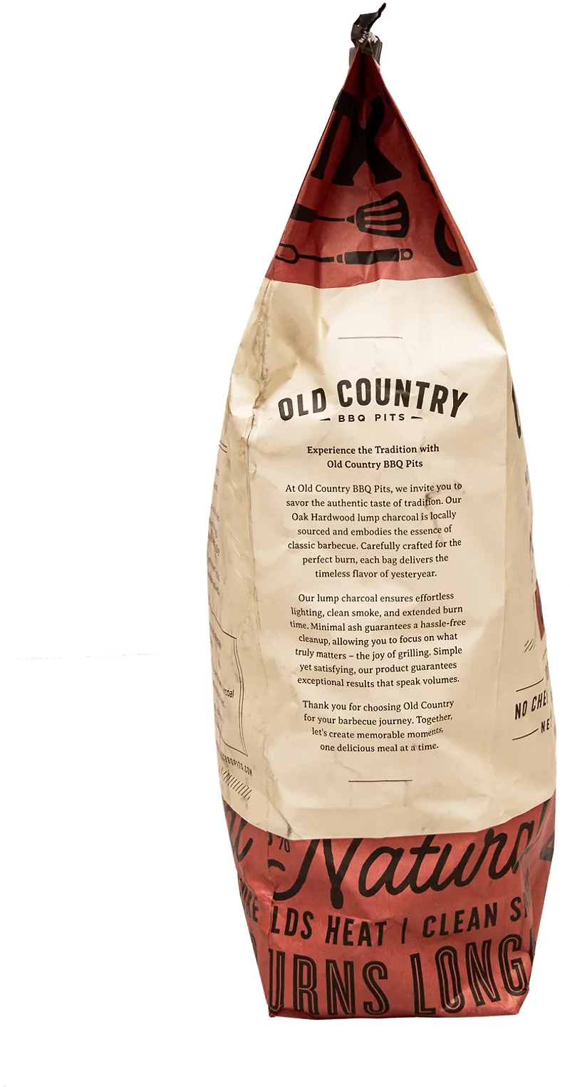 Old Country 20 lb Oak Lump Charcoal