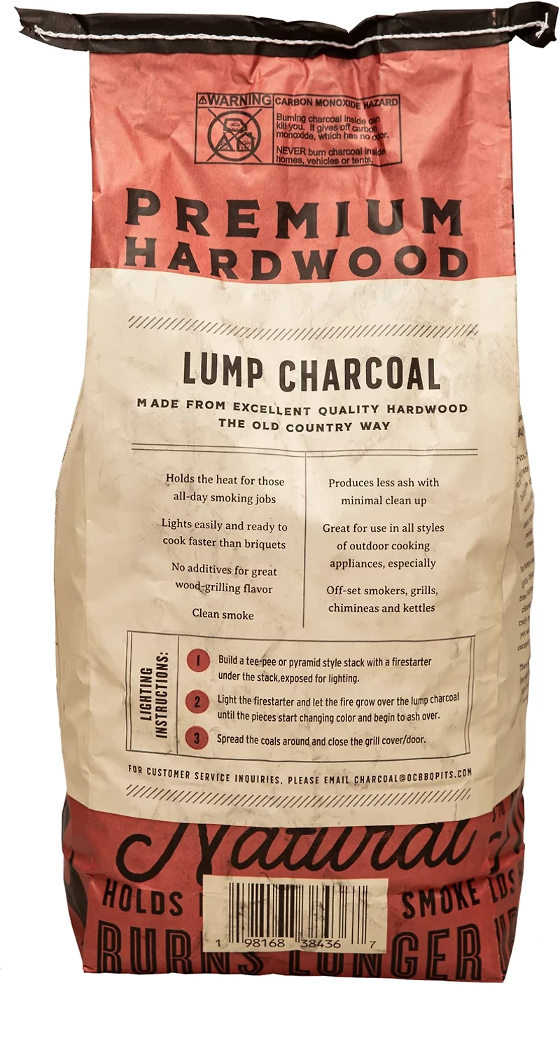 Old Country 20 lb Oak Lump Charcoal