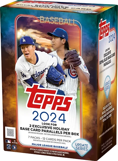 Topps 2024 Baseball Updates Trading Cards Value Box