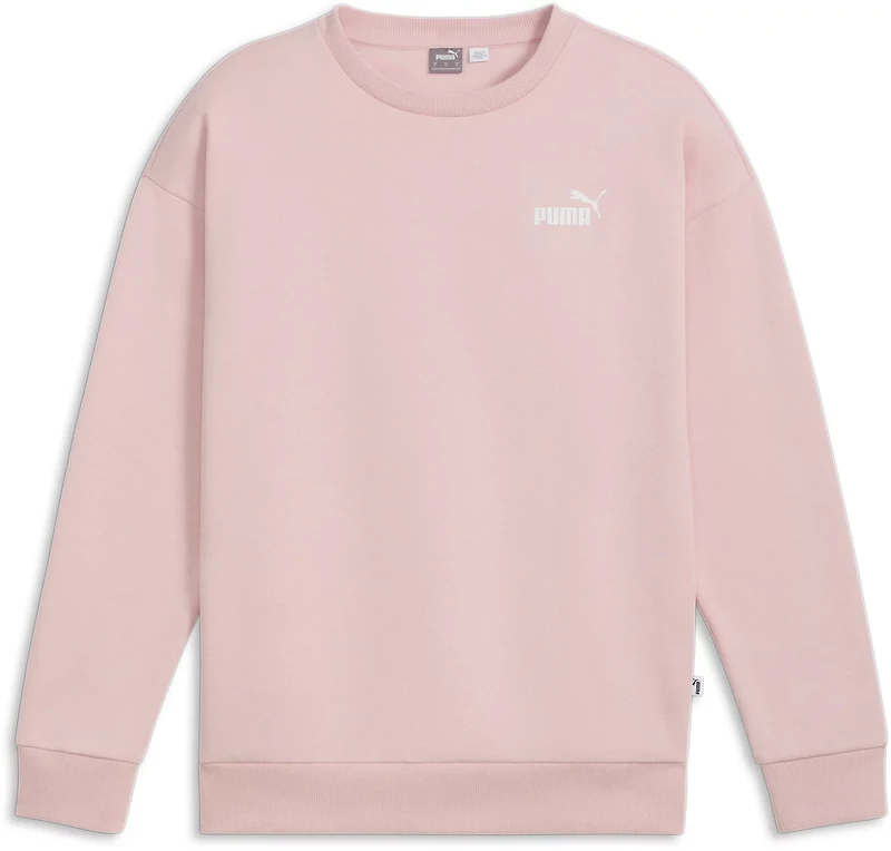 Puma Women's Essentials Relaxed Small Logo Crew Sweatshirt