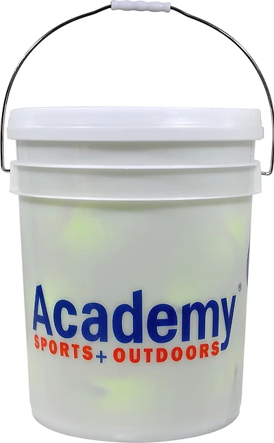Academy Sports + Outdoors in Practice Softballs Bucket 18 Pack
