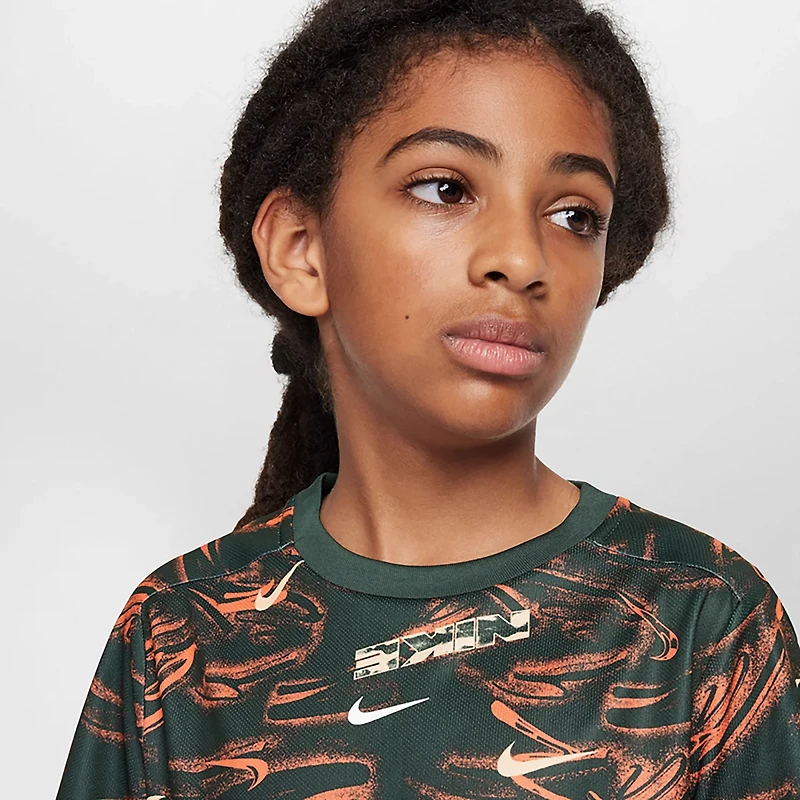 Nike Boys' Dri-FIT Multi Allover Print T-shirt